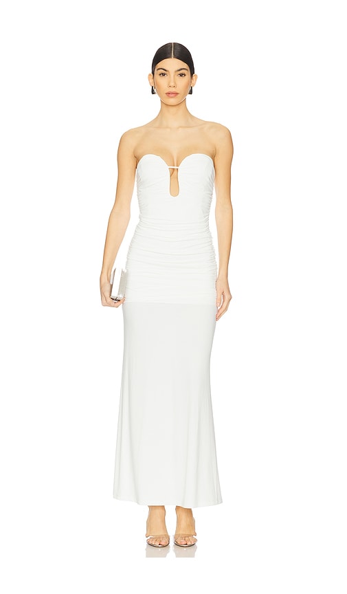 Bardot MAXIKLEID ELVIRA in White. Größe 6. Also in 10, 12, 2