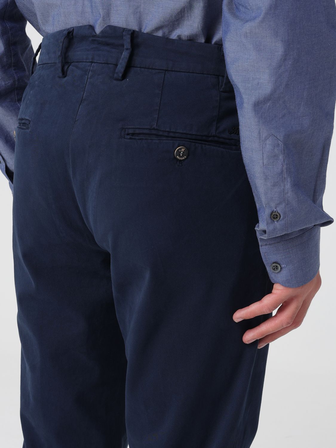 Pants Men color Navy