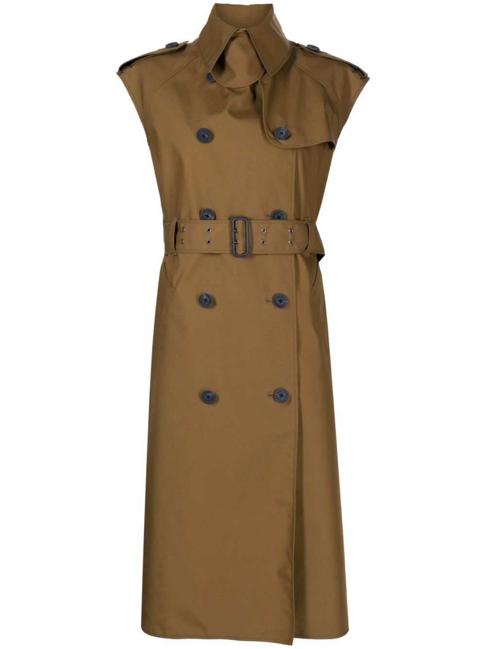 Double-breasted jacket - Brown