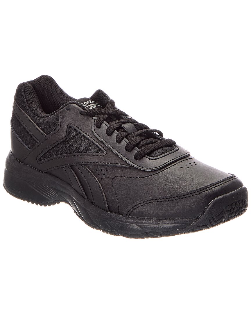 Fitness Core Walking Leather-Trim Sneaker