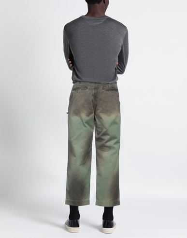 Thisisneverthat Man Pants Military green Size M Cotton