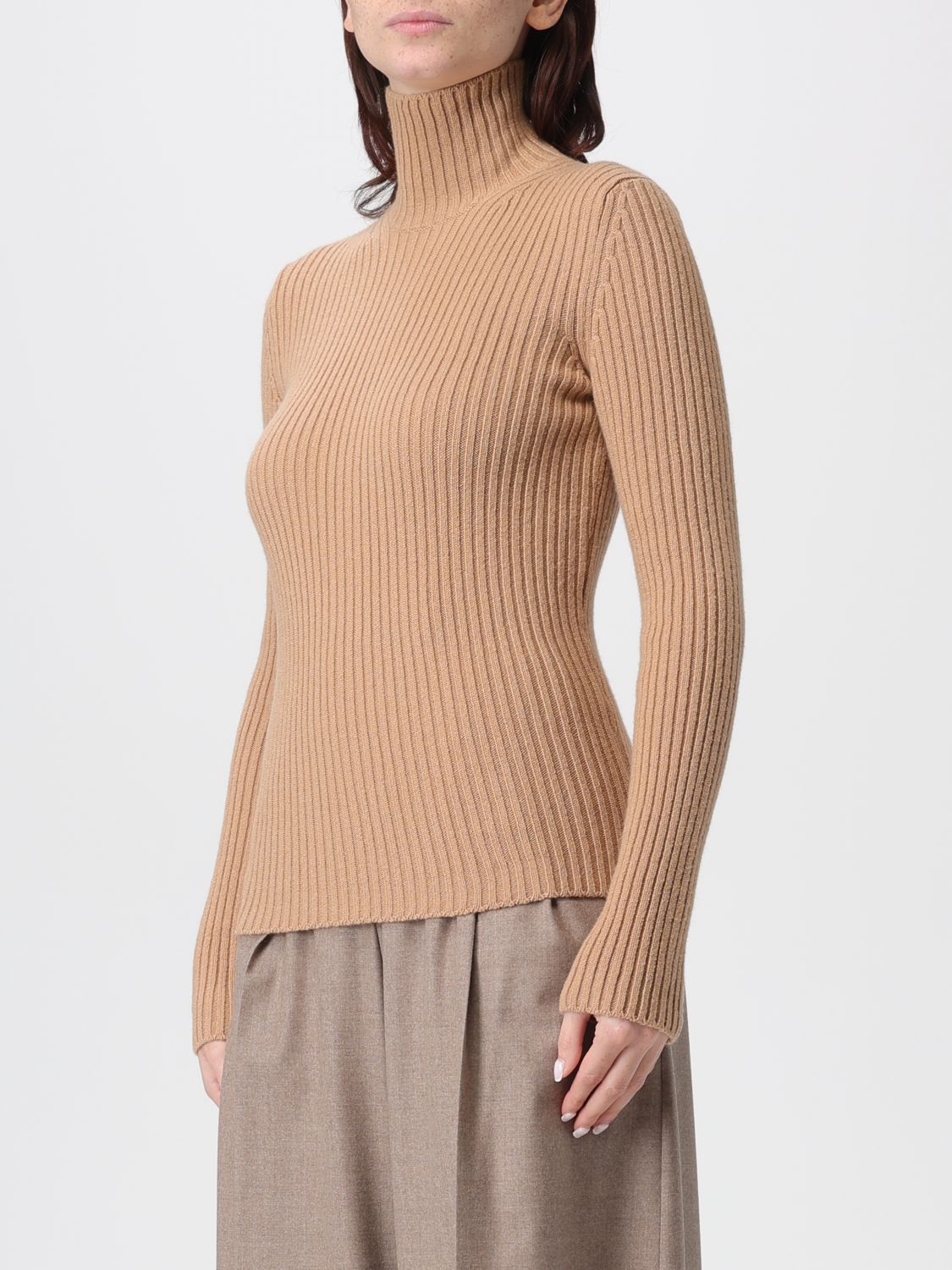 Sweater Woman color Camel
