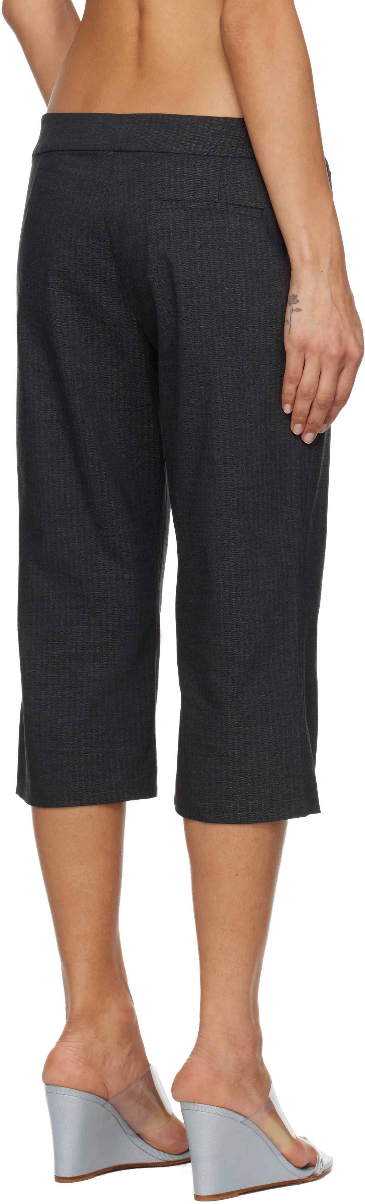 Gray Durban Trousers