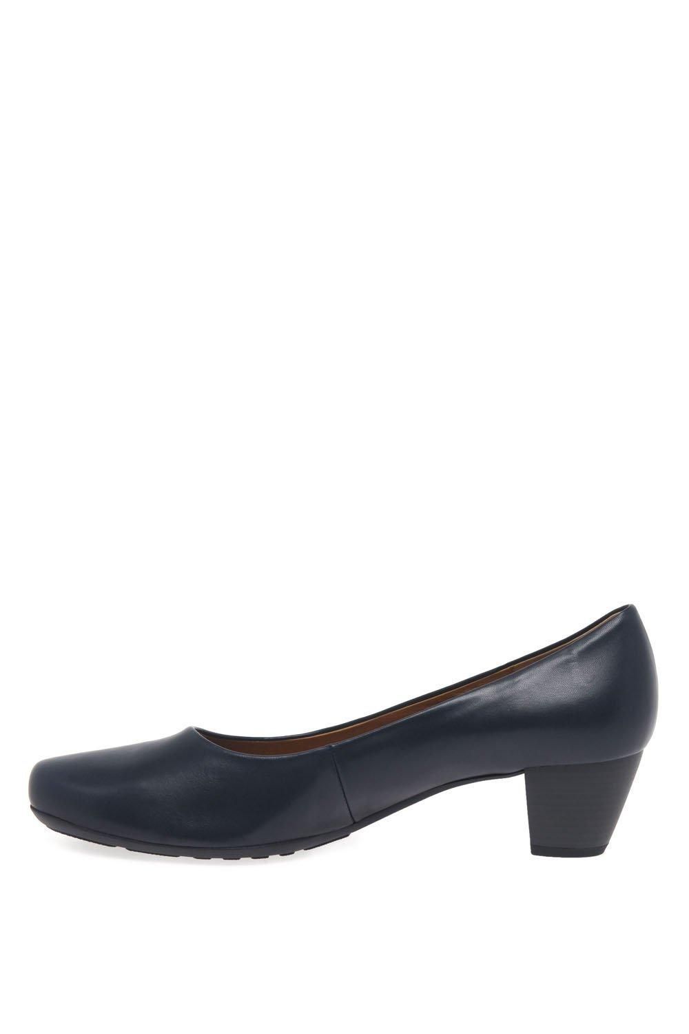 Gabor Women's 'Brambling' Wide Fit Court Shoes in Navy
