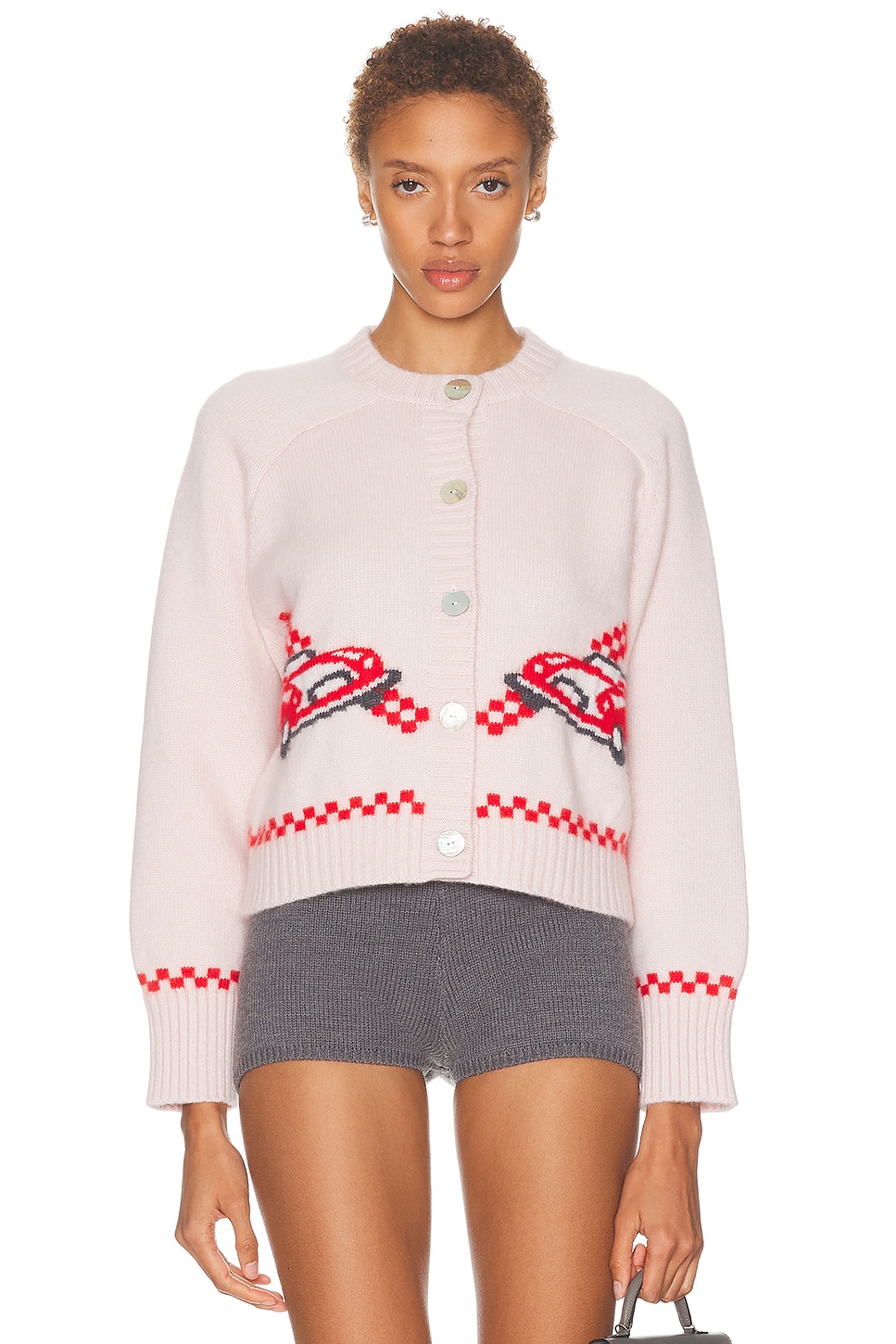 Calle Del Mar CARDIGAN CAR-DIGAN in Primrose & Multi - Blush. L also in