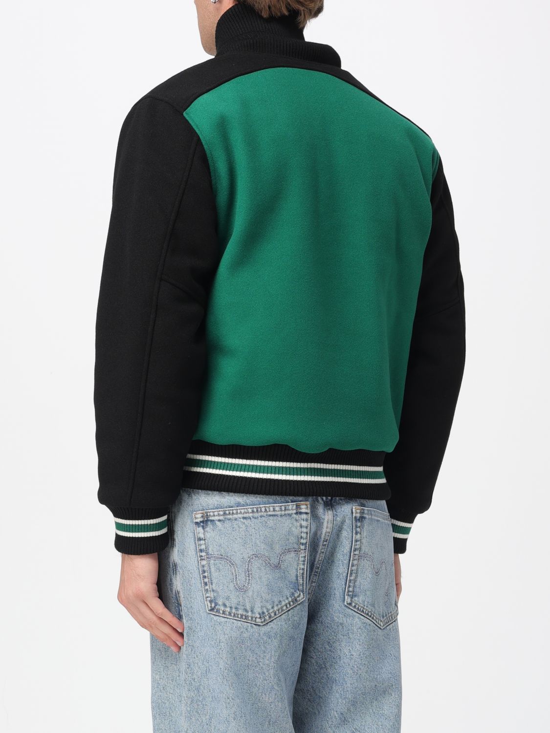 Jacket Men color Green