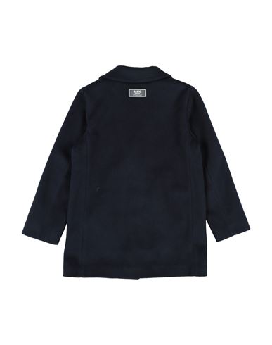 Kid Boy Coat Midnight blue Size 10 Polyester, Viscose