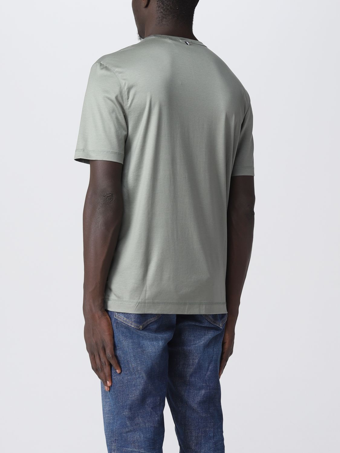 T-Shirt Men color Green