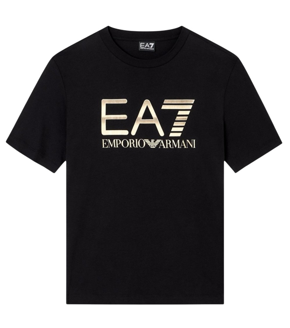 Black Logo Crew Neck T-Shirt