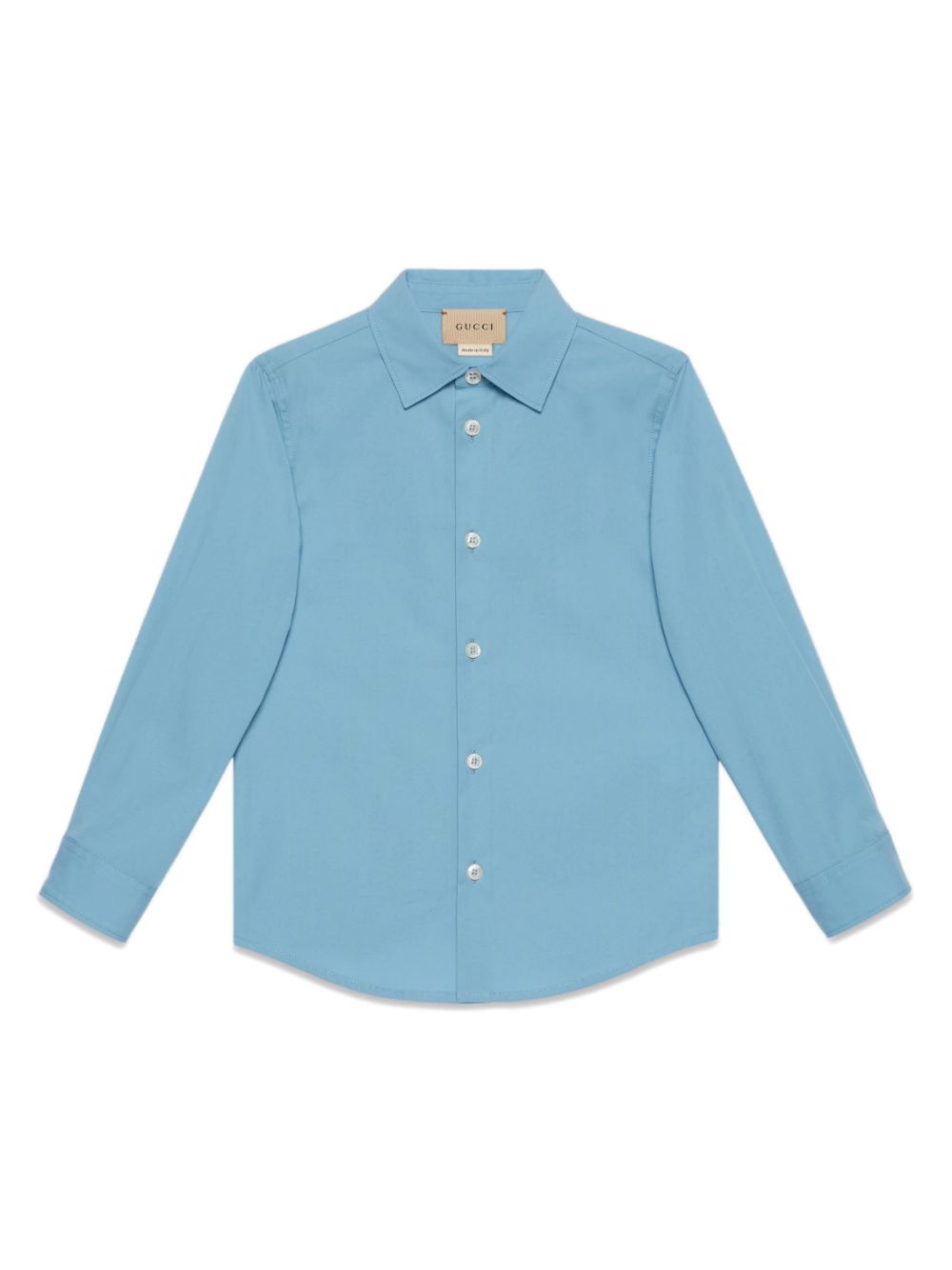 Interlocking G cotton shirt - Blue