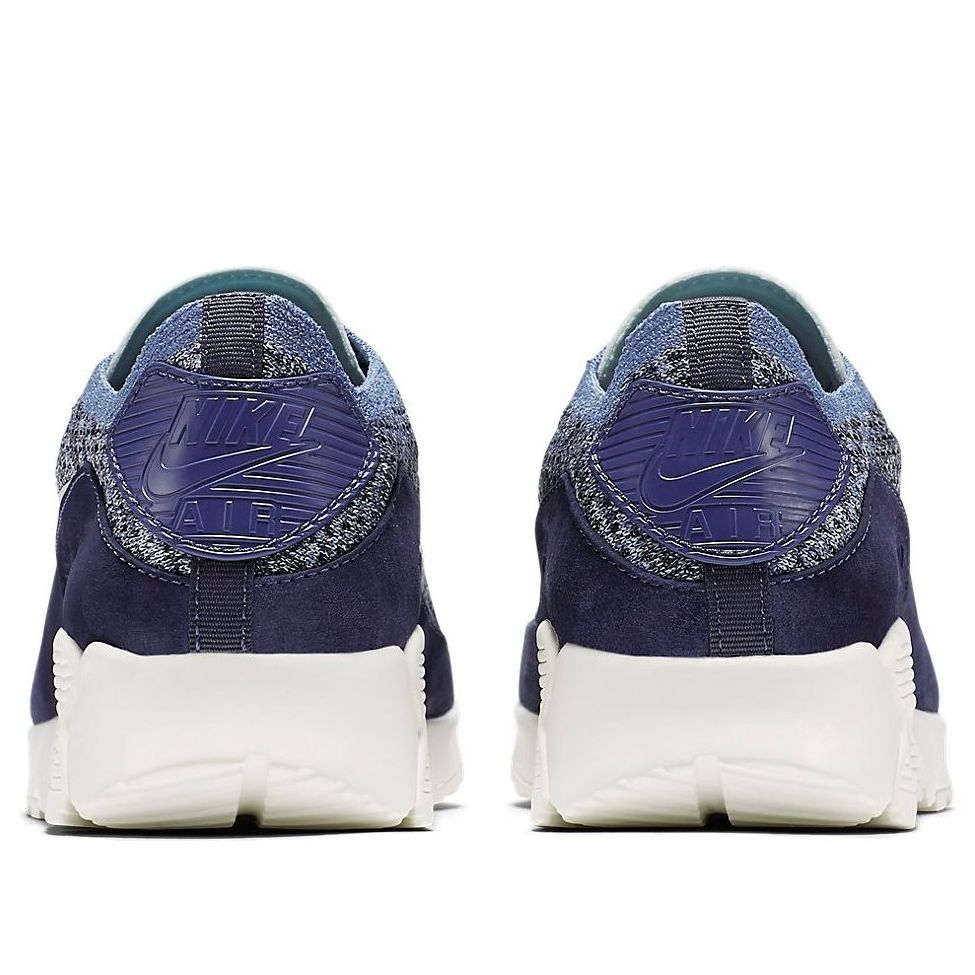 (WMNS) Air Max 90 Ultra 20 Flyknit 'Grey White'
