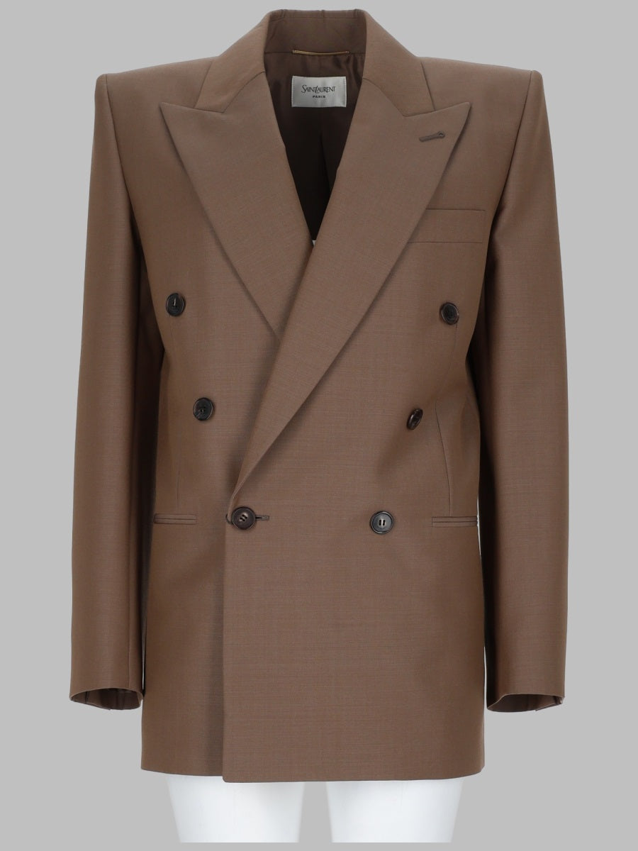 -Style Wool & Mohair Jacket for Women