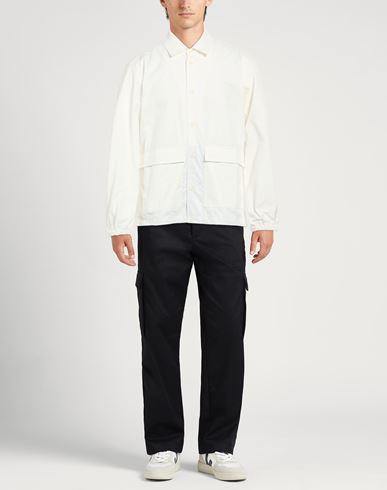Man Jacket White Size L Cotton