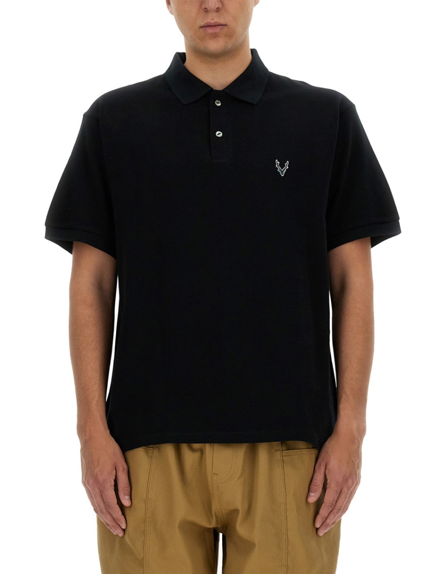Black Shirt Collar Polo