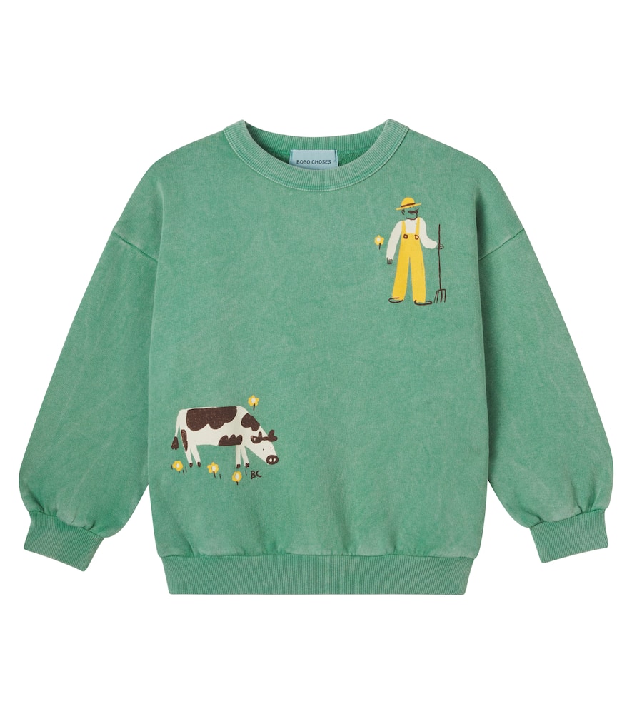 Farm Adventure cotton jersey sweatshirt