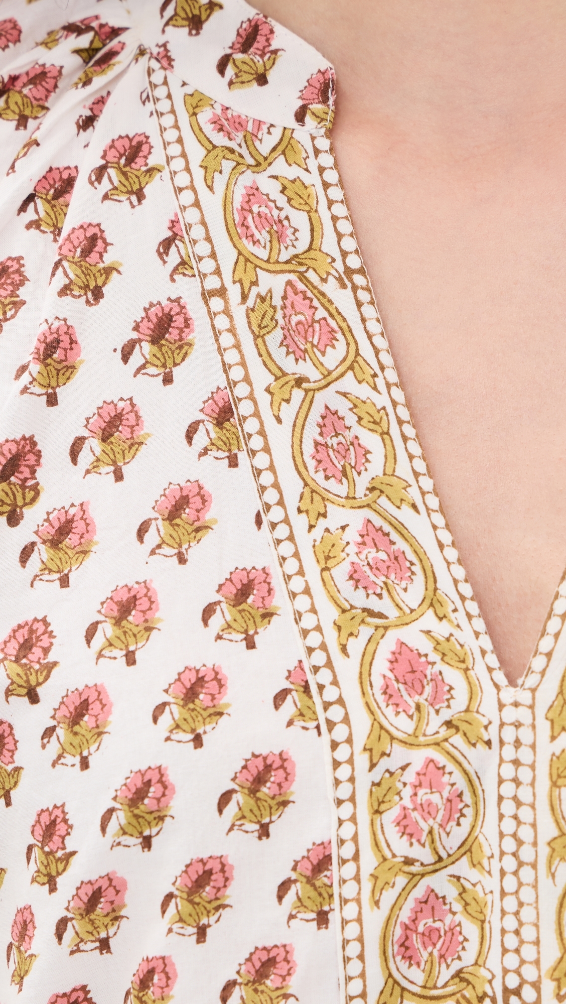 Jeanine Dress Faded Rose Daisy