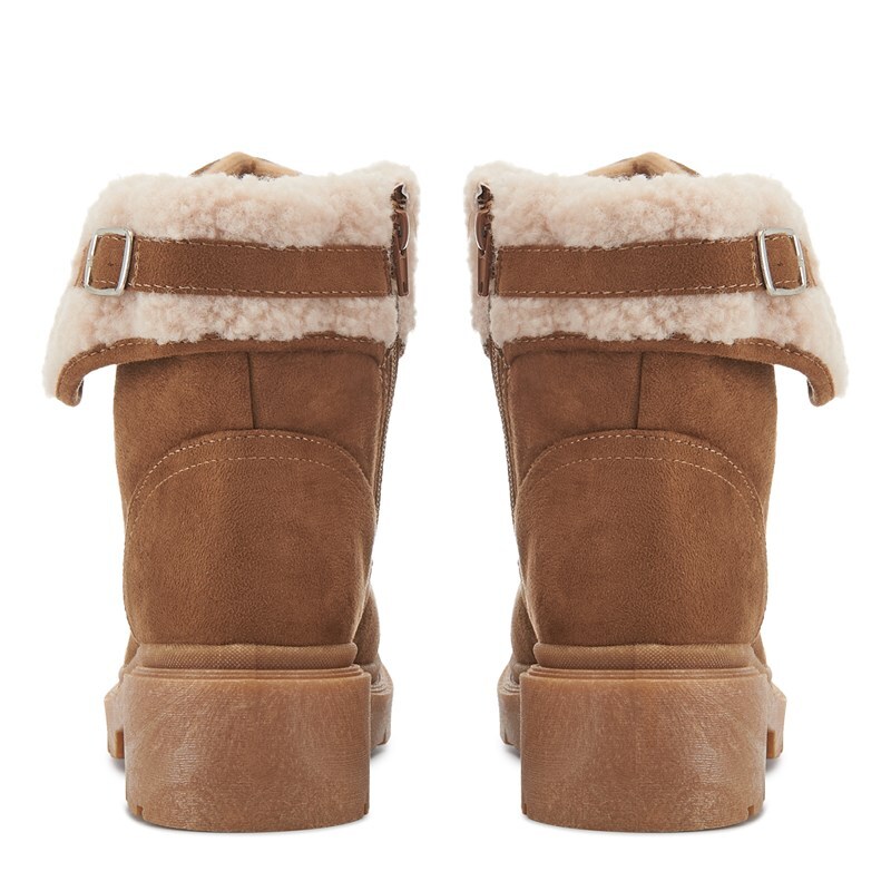 Women's Curtis Lace Up Boots (Tan)