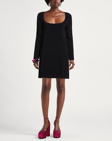 Woman Mini dress Black Size M Viscose, Polyamide