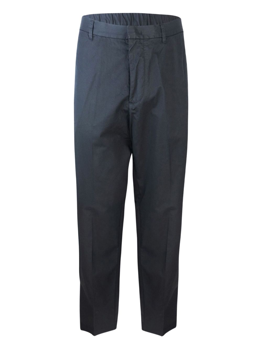 Emporio Armani elasticated-waist trousers - Black