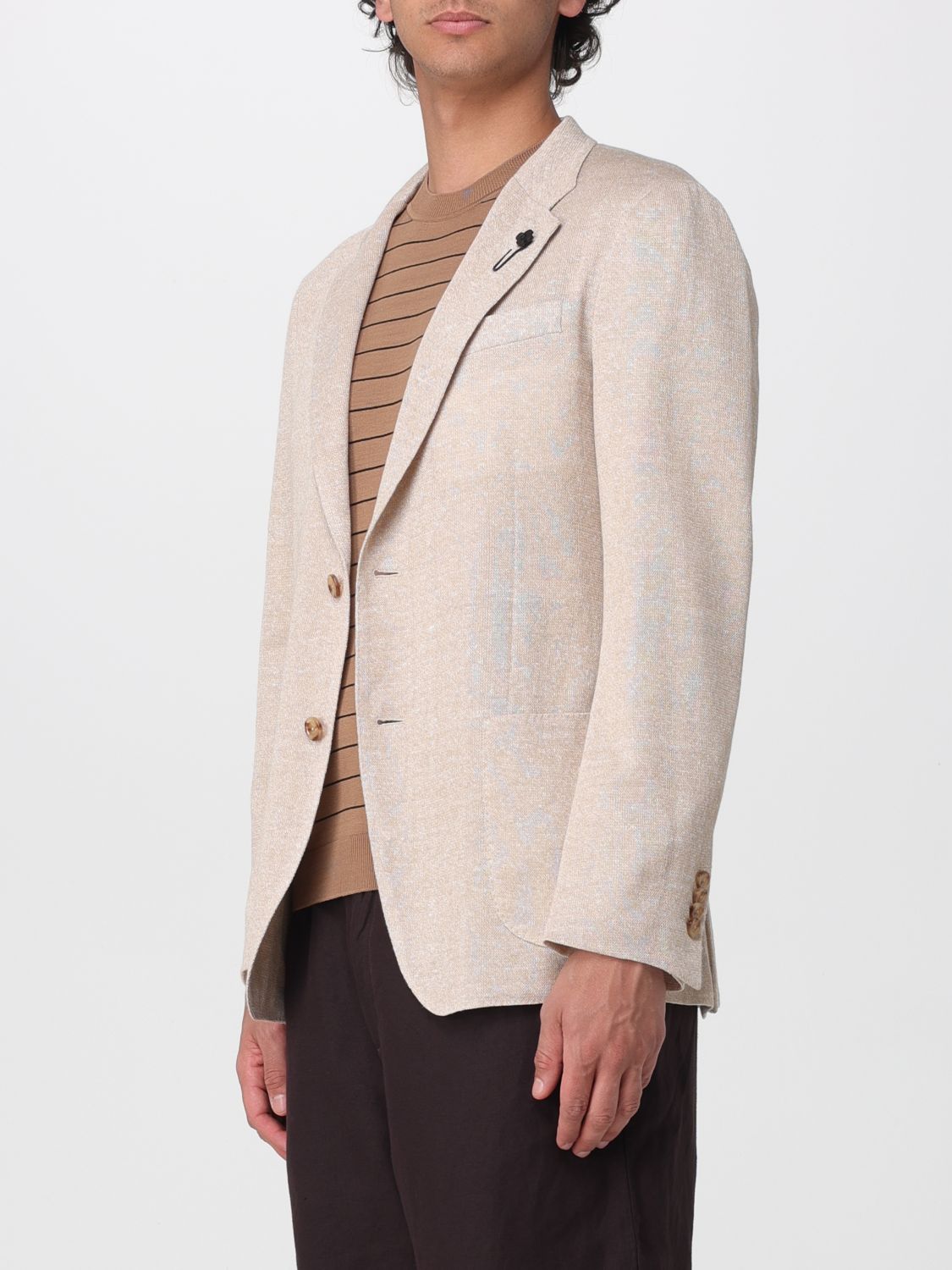 Jacket Men color Beige