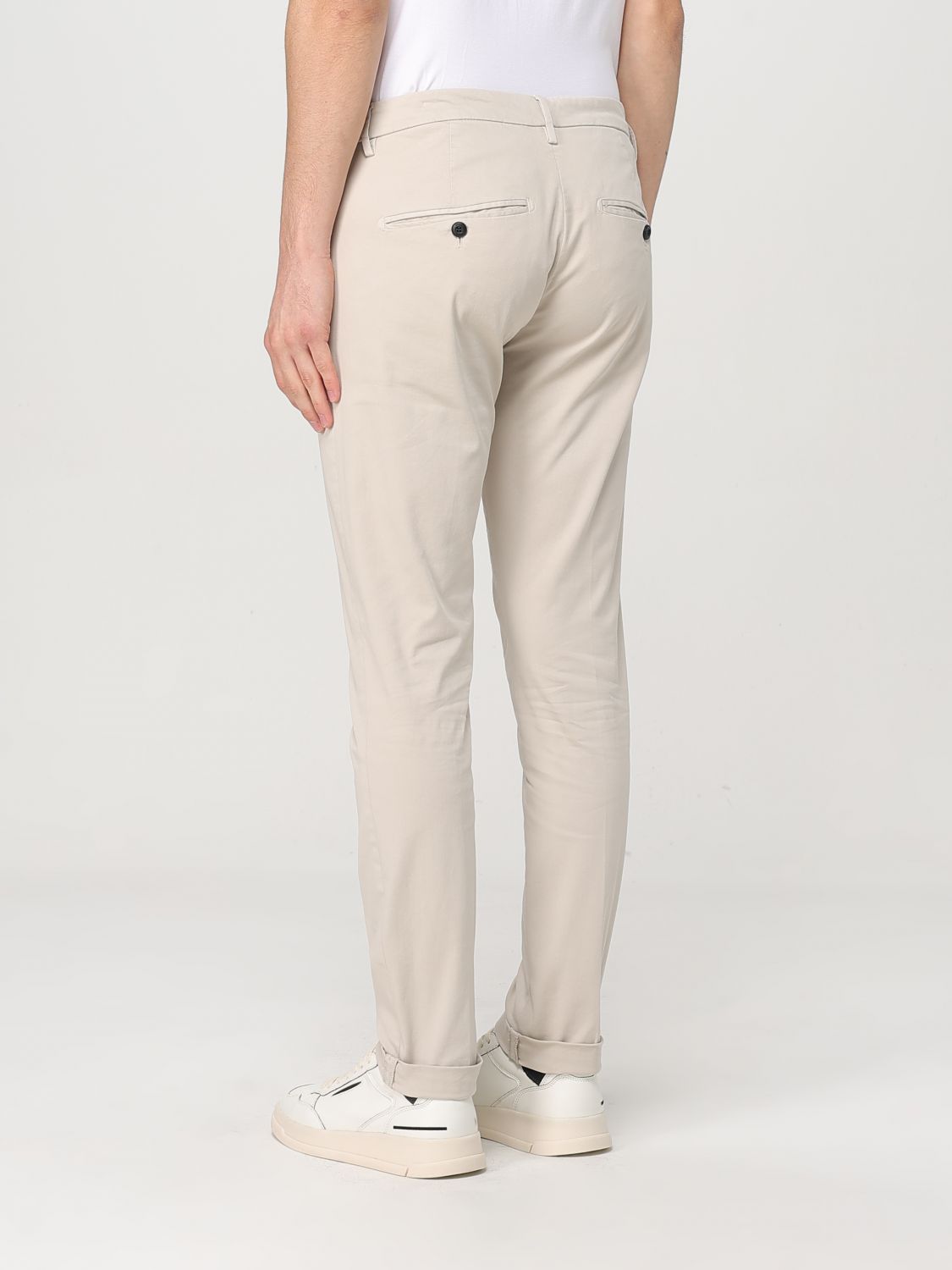 Pants Men color Cream