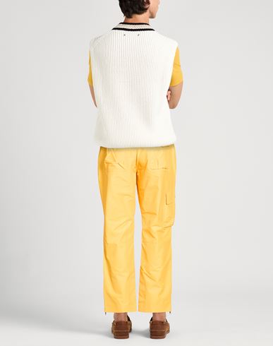 Man Pants Marigold Size 29 Cotton, Polyamide