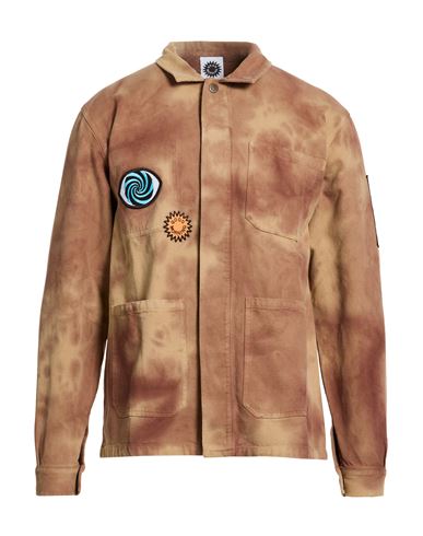 Man Jacket Brown Size M Cotton