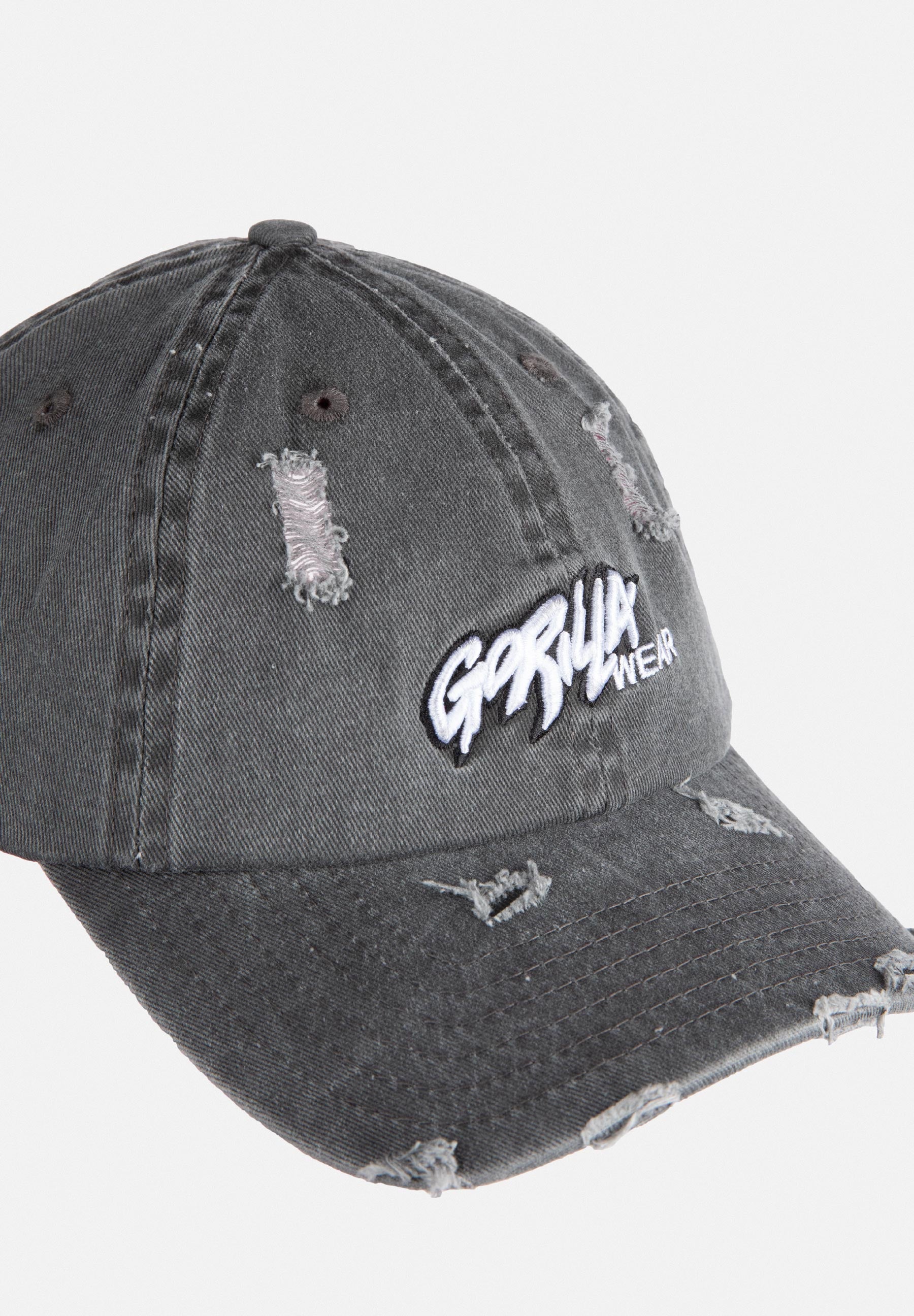 Galway Distressed Cap - Washed Gray