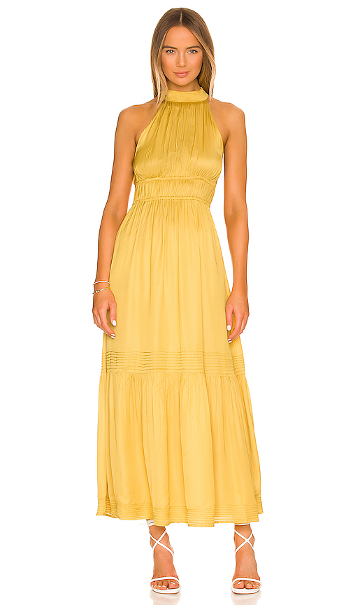 Cleobella Margot Ankle Dress in Yellow. S. Also in