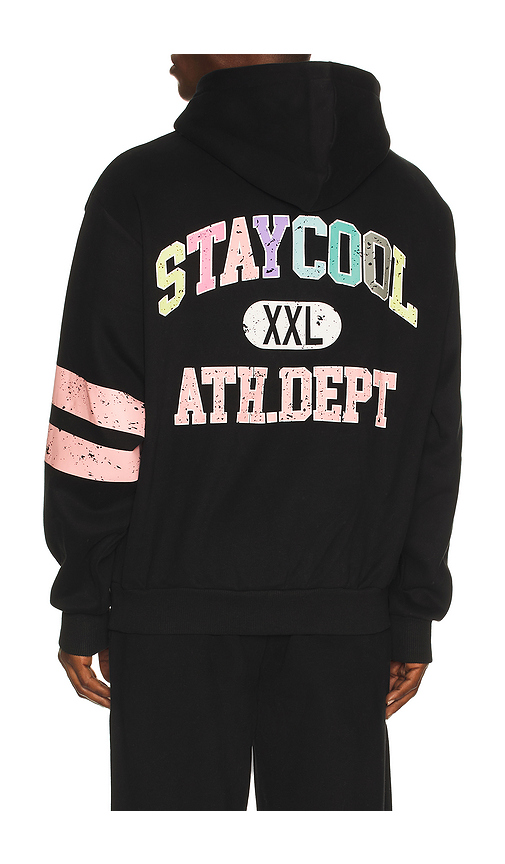 Stay Cool All Star Hoodie in Black. L. Also in S, M, XL/1X