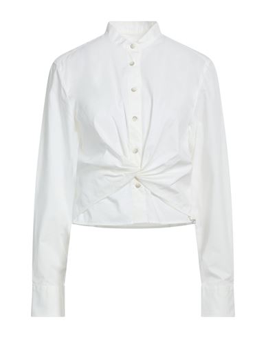 Woman Shirt Off white Size 10 Cotton