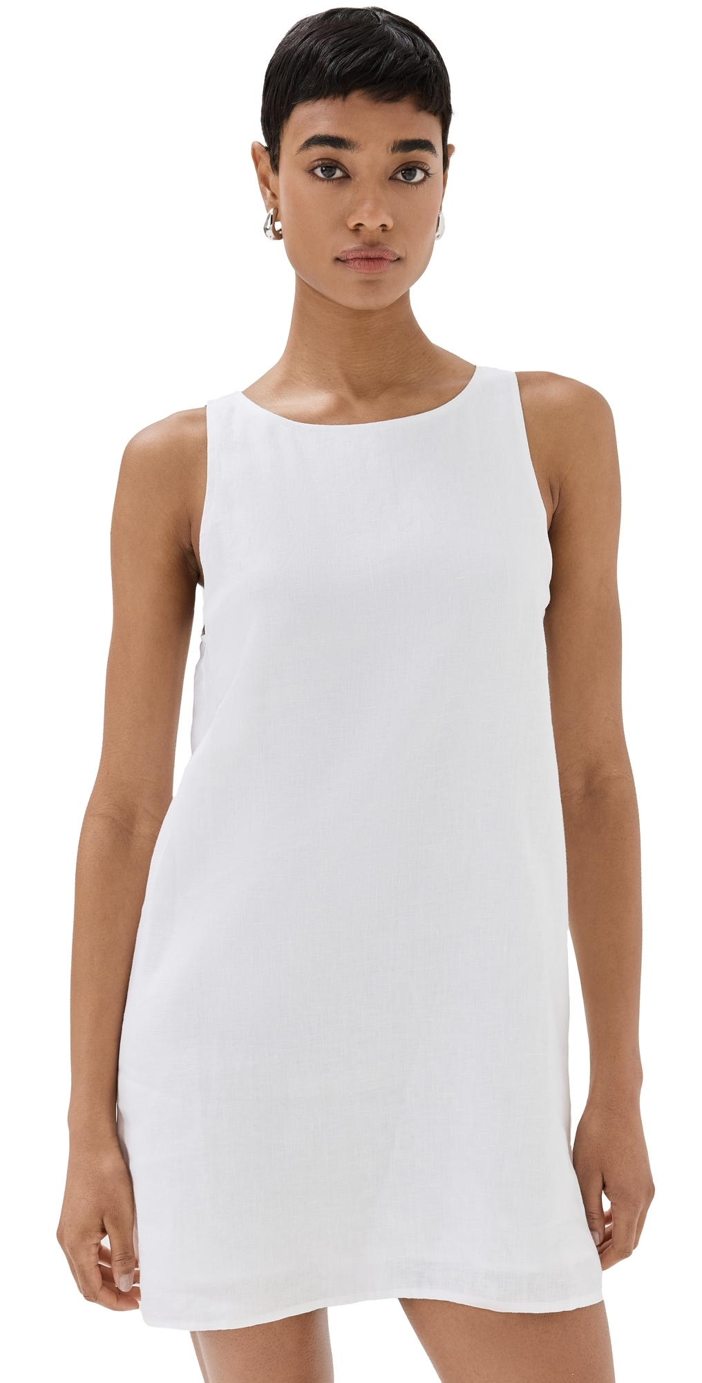 Jessi Linen Dress White