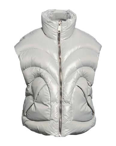 Woman Vest Light grey Size 1 Polyester