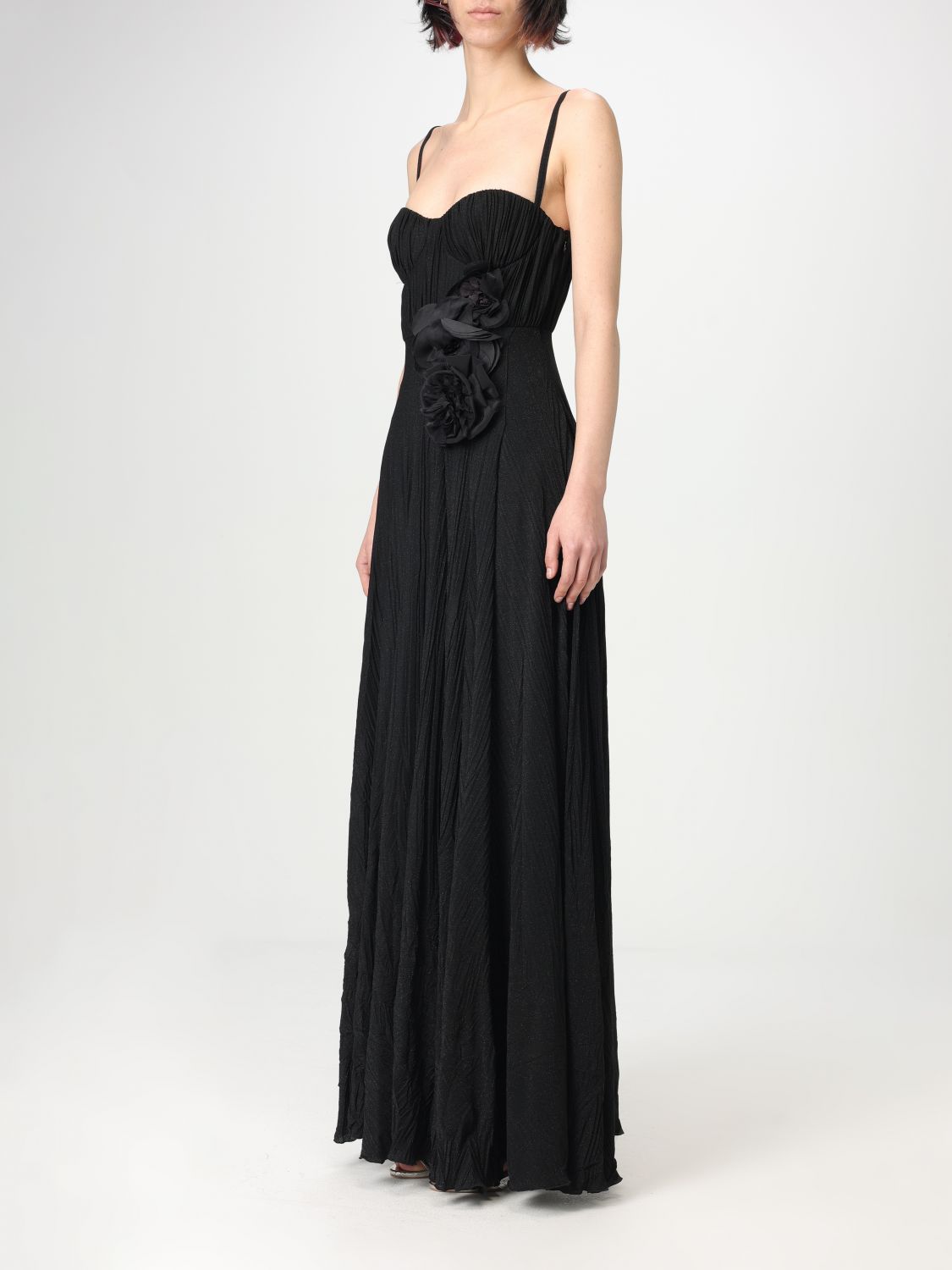 Dress ELISABETTA FRANCHI Woman color Black