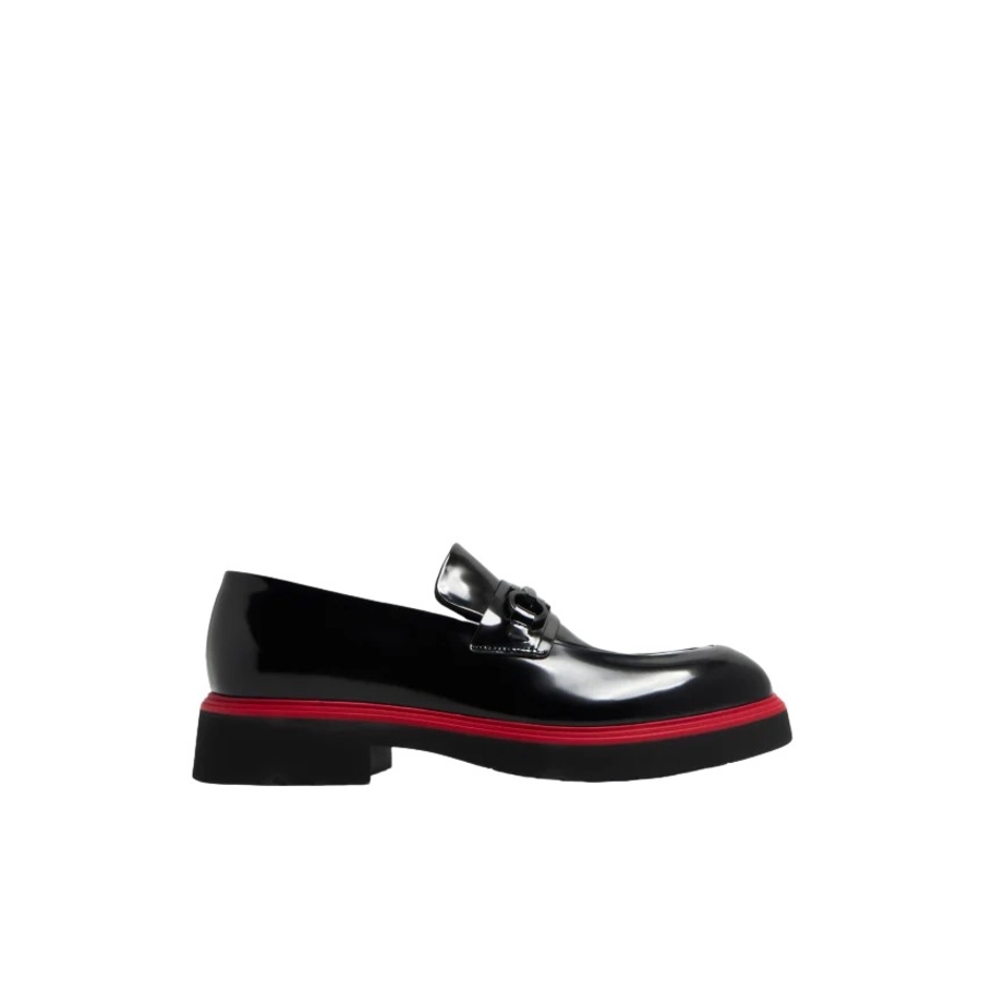 Mens Black Loafers