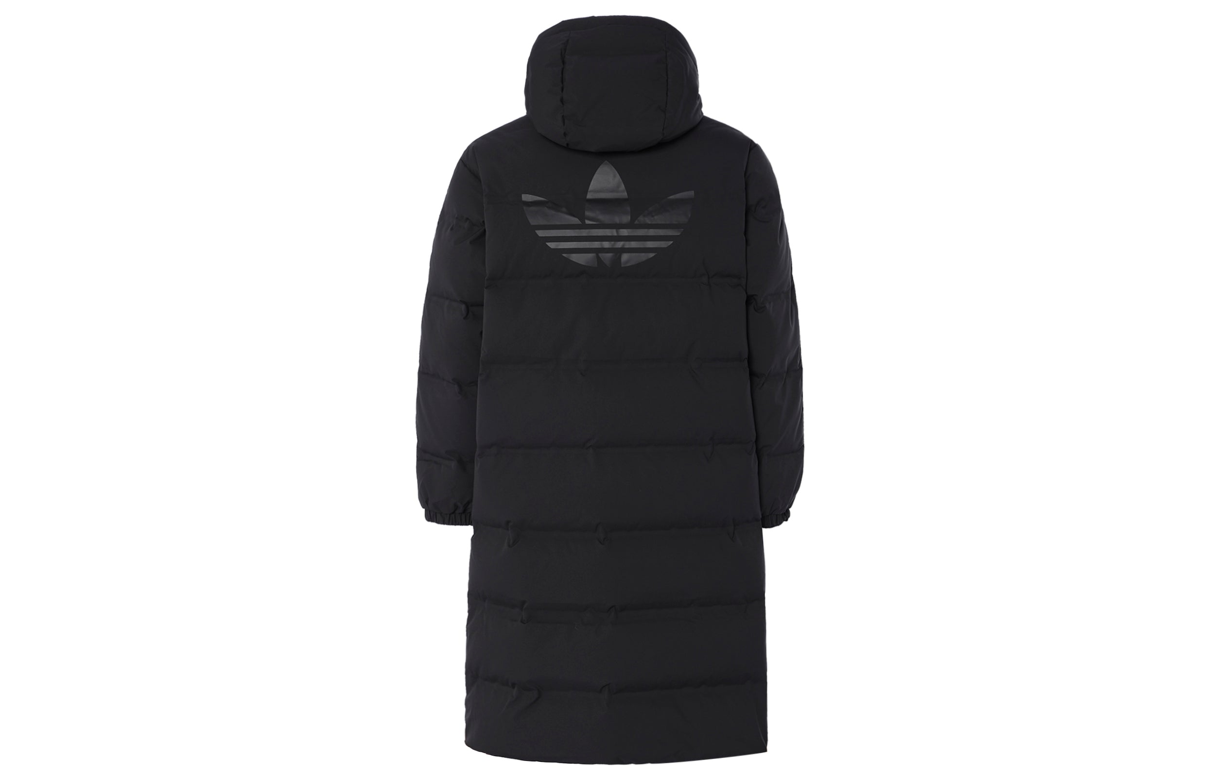 Long Puffer Jacket Asia Sizing 'Black White'