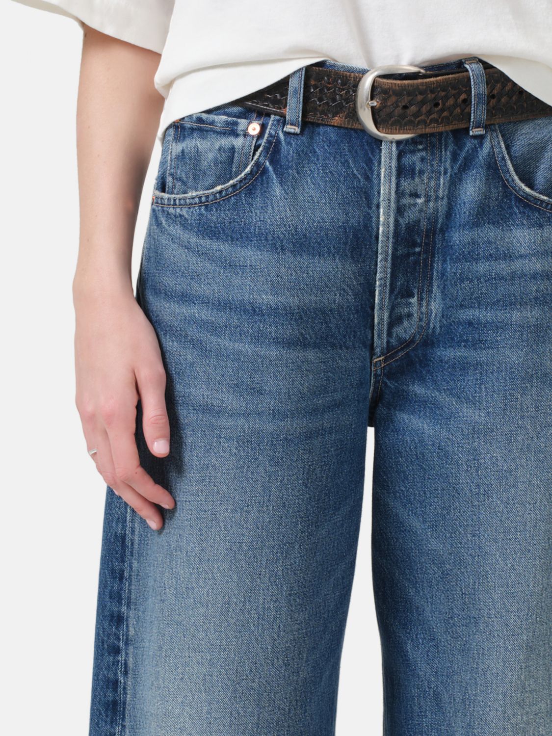 Ayla wide-leg jeans - Blue
