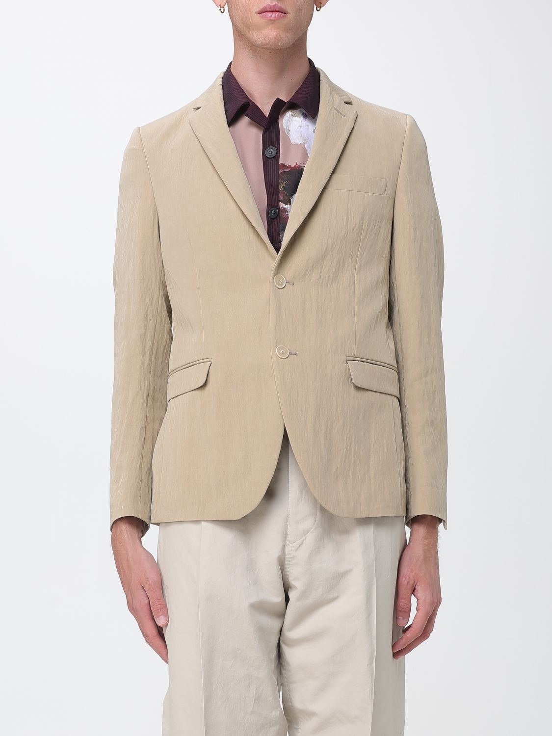 Jacket Men color Beige