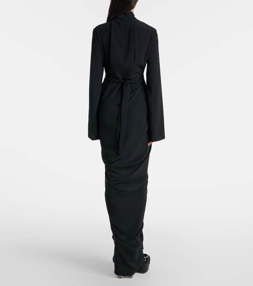 Belted wrap dress