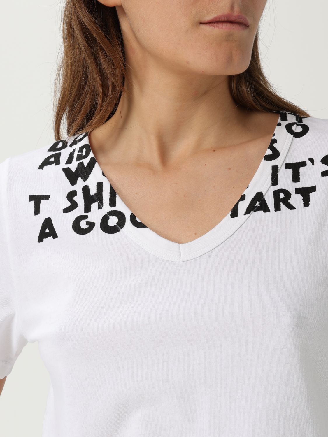 T-Shirt Woman color White