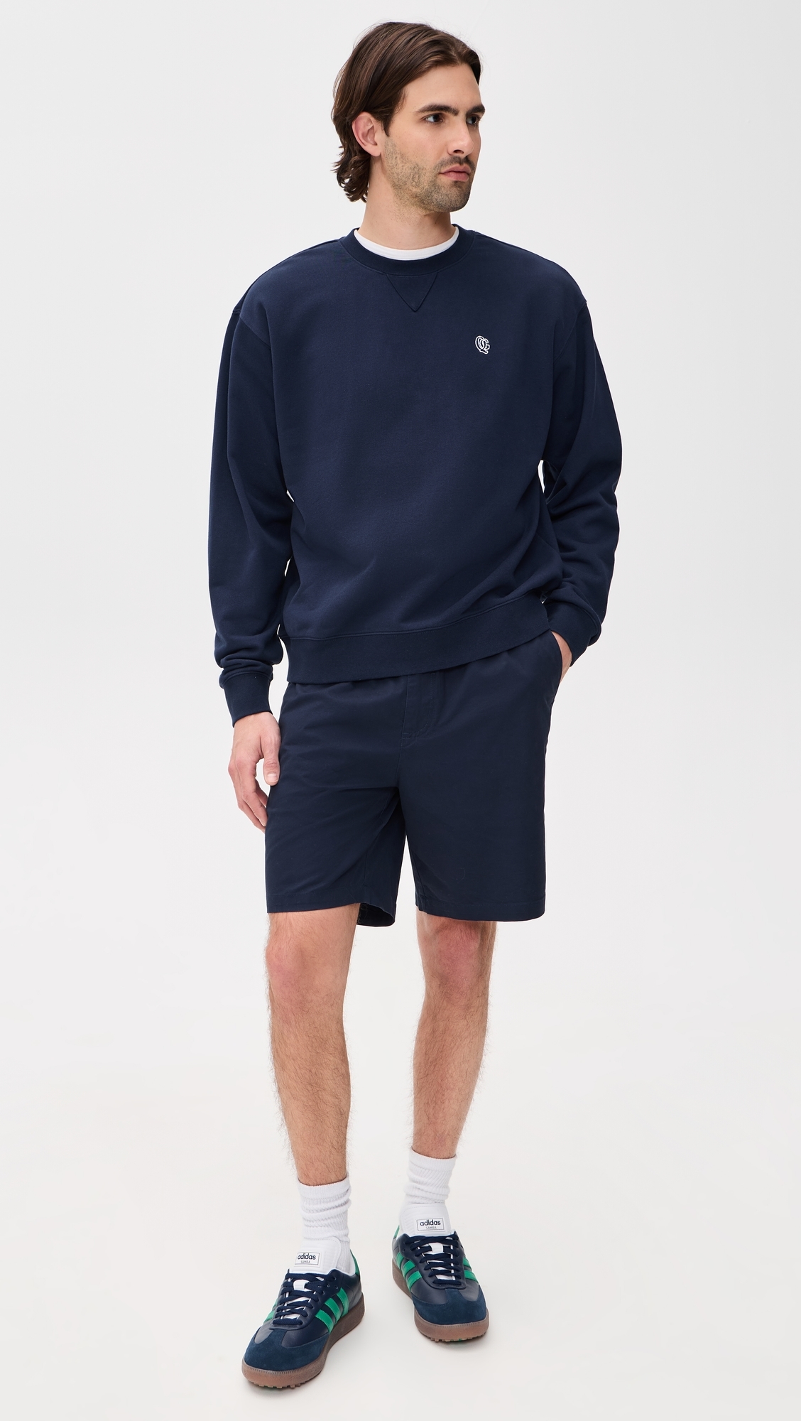 JV Crewneck Sweatshirt Navy