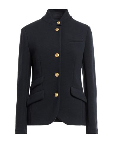 Woman Blazer Midnight blue Size 8 Polyamide, Viscose, Virgin Wool