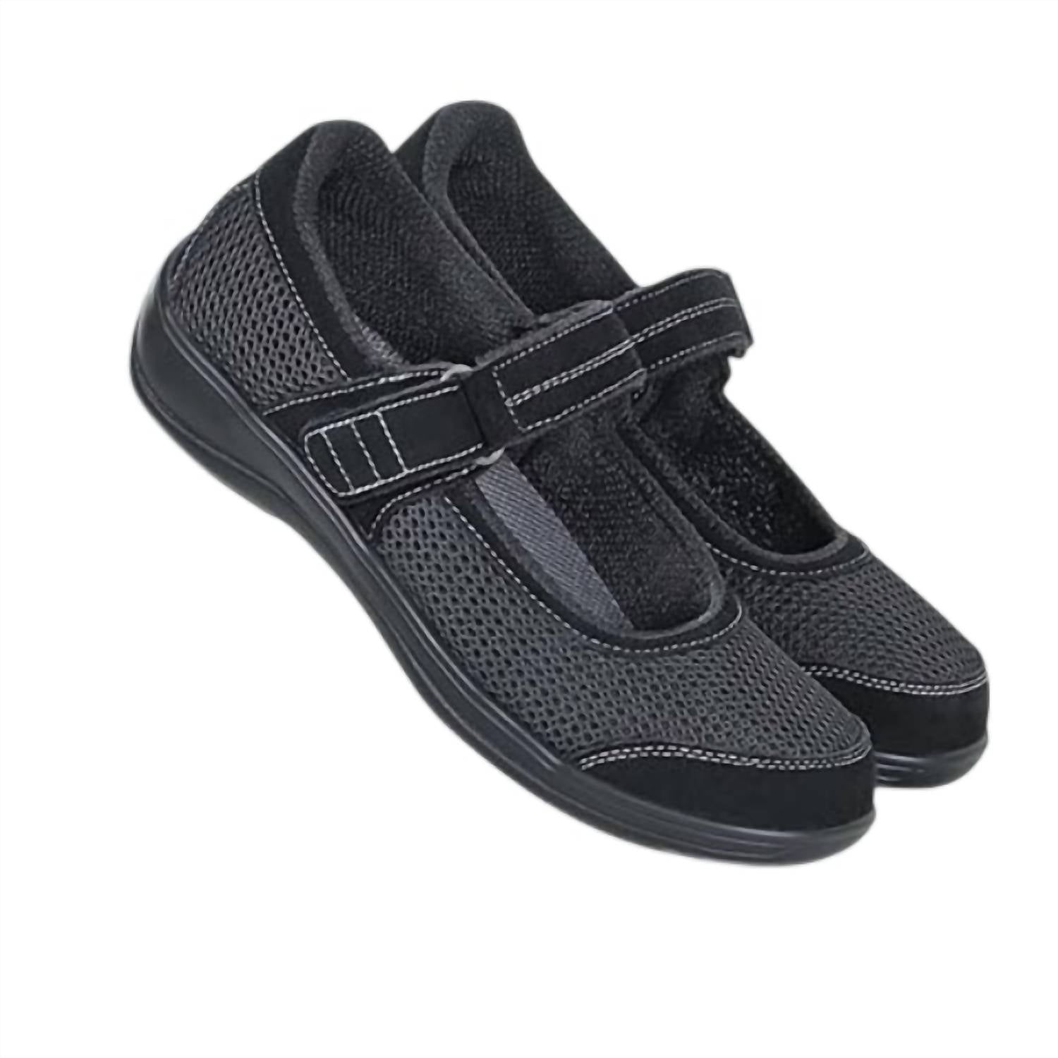 Women's Chattanooga Mary Jane Orthopedic Shoes In Black