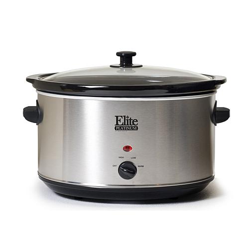 Platinum 8.5qt. Stainless Steel Slow Cooker
