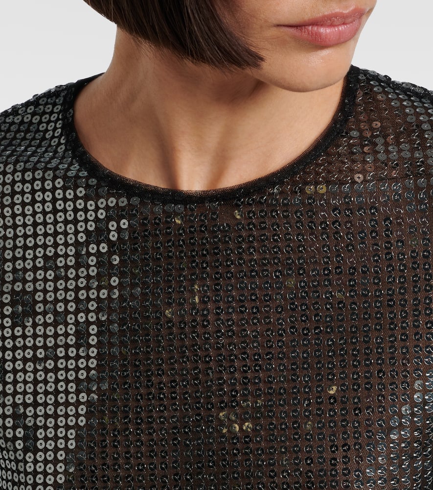 Sequined top