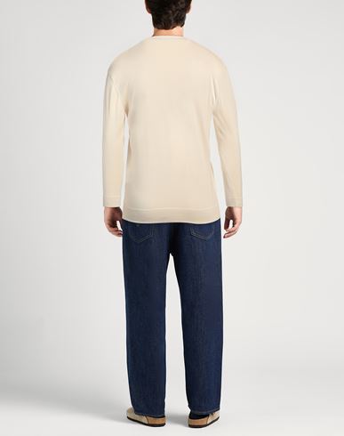 C. p. Company Man Sweater Cream Size 38 Cotton