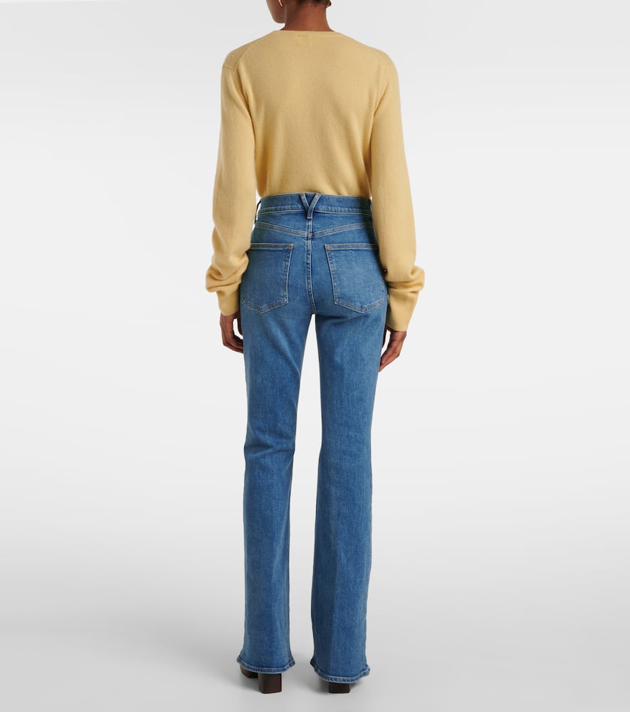 Veronica Beard Beverly high-rise flared jeans