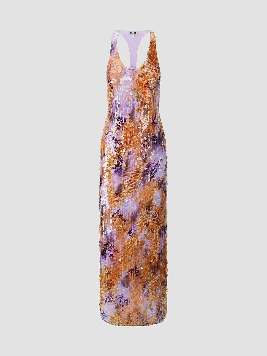 Women's Juanita Sequin Racerback Maxi Dress - Afterglow