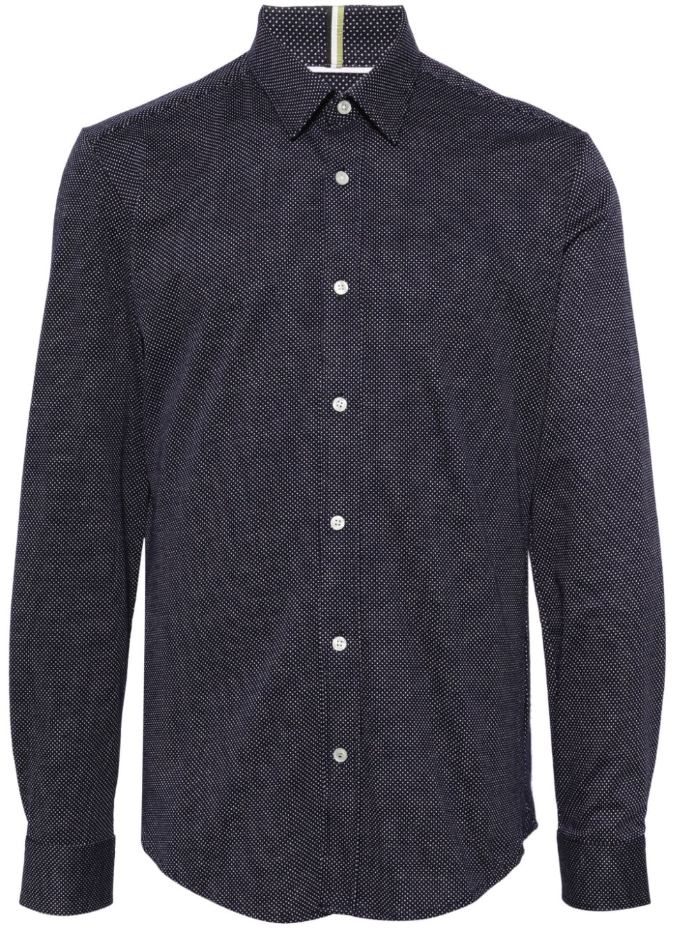 Cotton-jersey shirt - Blue