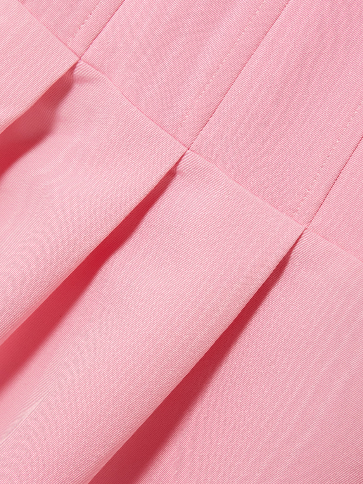 Amaro Belted Pleated Taffeta Gown - Pink